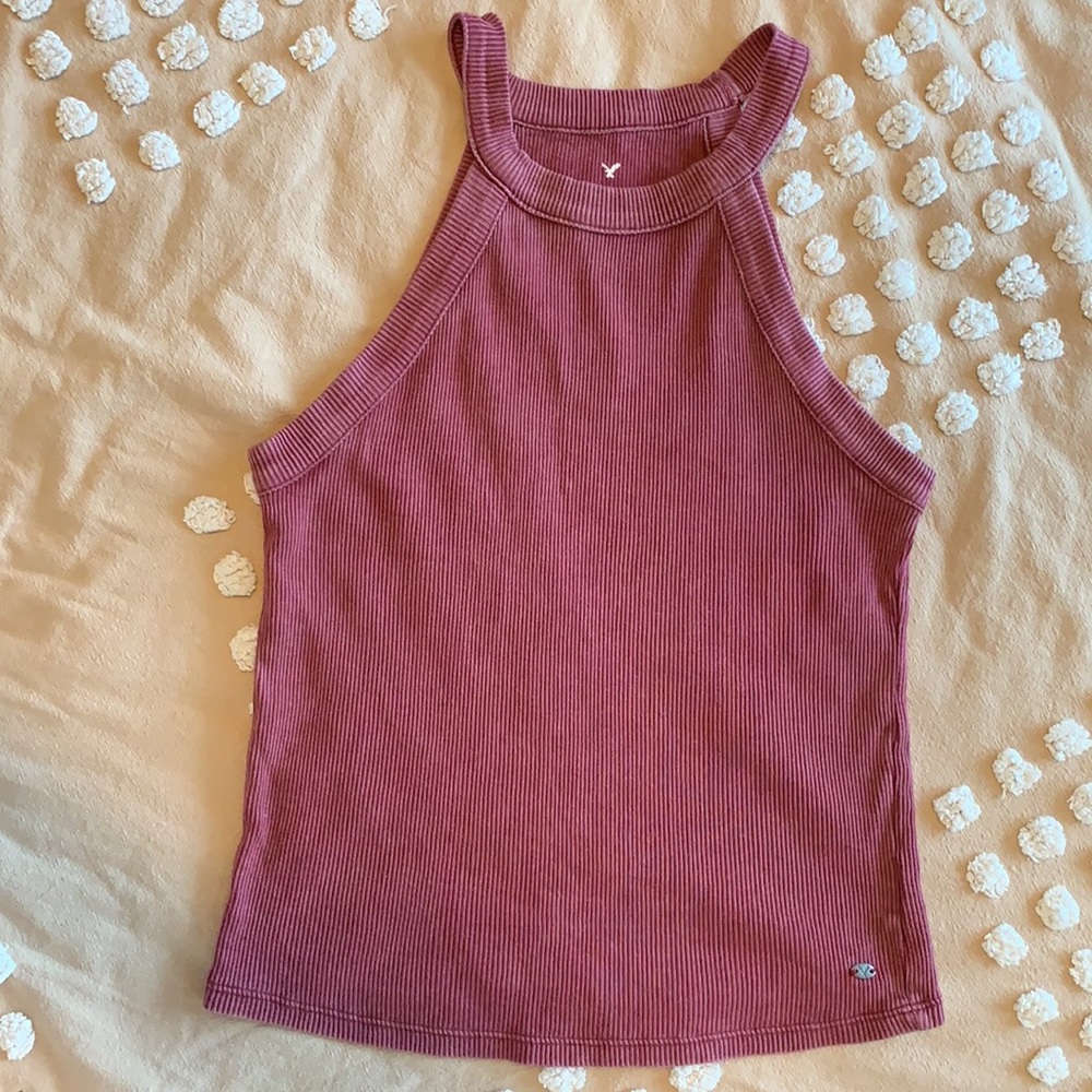 2 FOR $15 SALE 🔥 AE Ribbed High Neck Tank